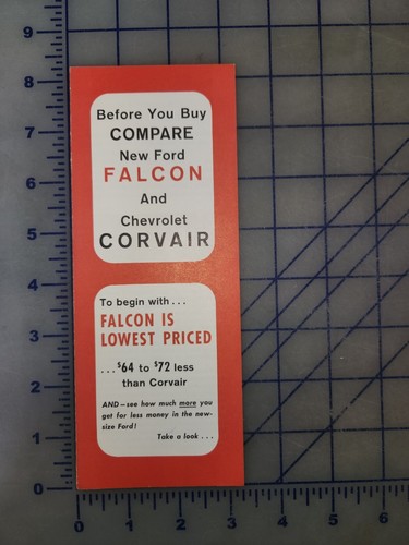 1960 ford falcon compare - 1960,