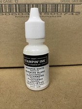 STAMPIN' UP INK REFILL Bottle 14.8ml Craft Whisper White