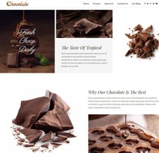 Chocolate Candy Sweet Shop Website Shop Paypal Stripe Wordpress Woocommerce