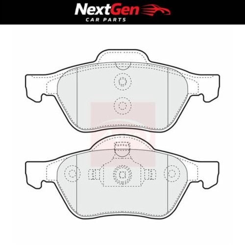 Front brake pads - front,