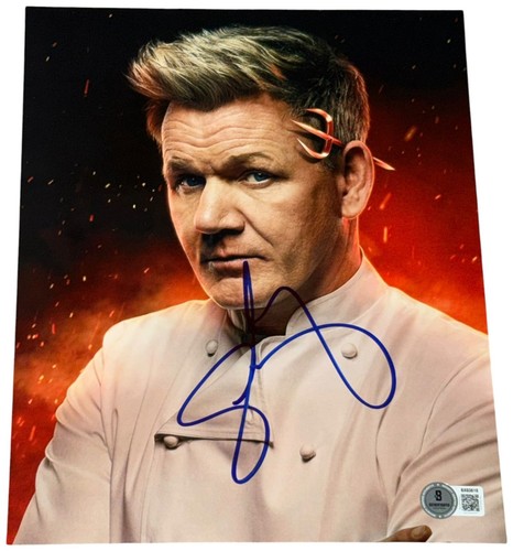 Gordon ramsay signed autograph - gordon,