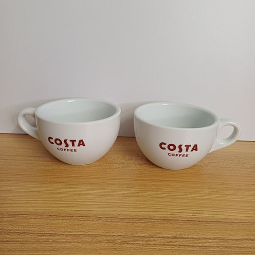 Pair costa coffee cups - pair,