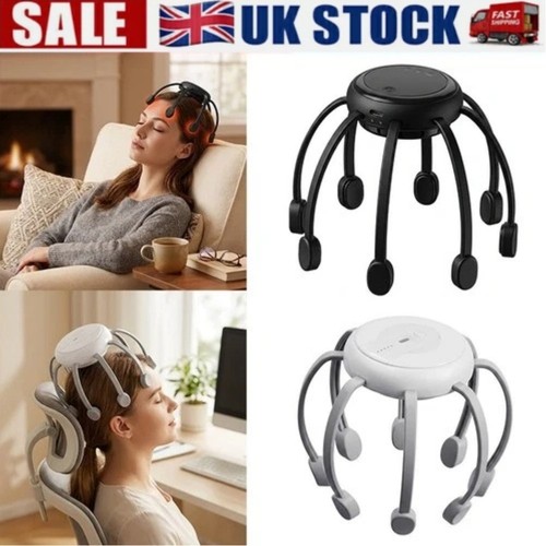 Electric scalp head massager - head,