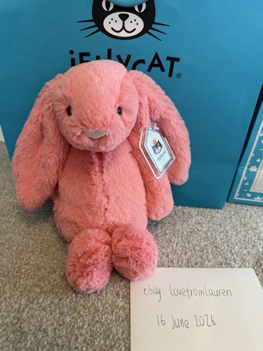 Jellycat medium bashful - jellycat,