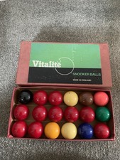 Vitalite Snooker Balls Set