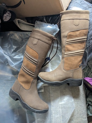 Brown yard riding boots - yard/,