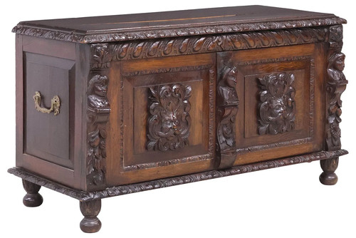 Antique blanket chest - antique,