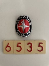 Schwinn head tube - tube, badge