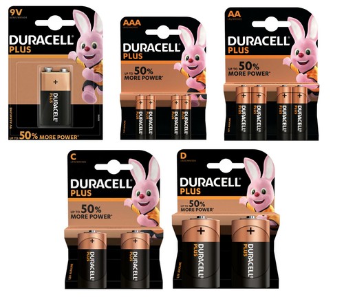 Duracell plus alkaline - duracell,