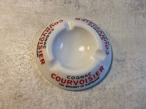 Courvoisier ashtray vgc made - courvoisier,