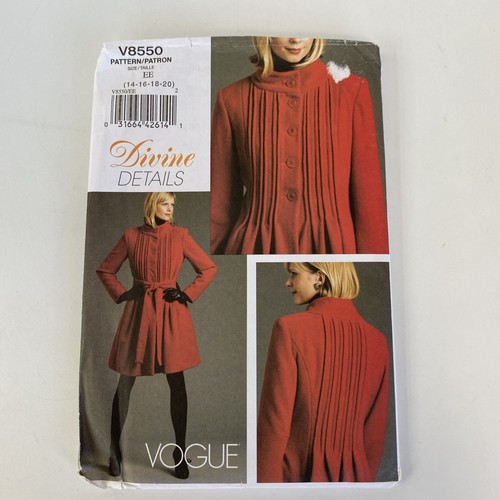 Vogue v8550 sewing pattern - vogue,