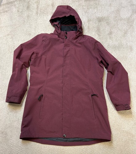 Tog ladies coat - 24, burgundy