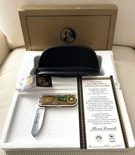 NEW Franklin Mint JOHN DEERE Knife 1943 Model A With Zipper Case NWT-Gift Packed