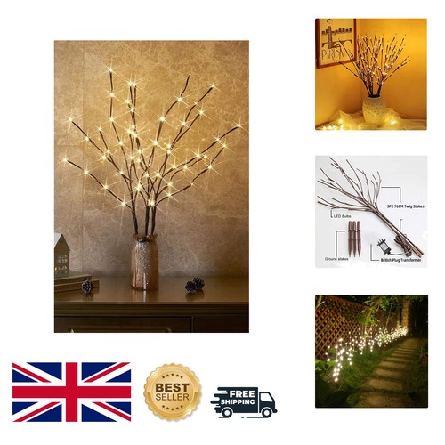 Mains powered twig lights - mains,