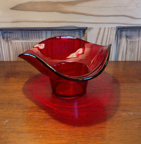 Vintage glass tricorn - tricorn, /
