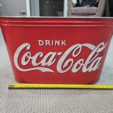 Vintage Rare Galvanised Coca