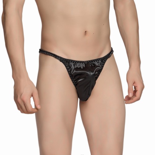 Men satin sissy - satin, low