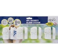 4pc Wireless Window Door Burglar Security Alarm 100dB Magnetic Sensor Home