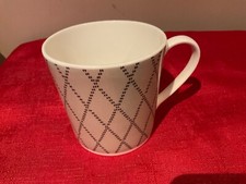 Waitrose Grey diamond print