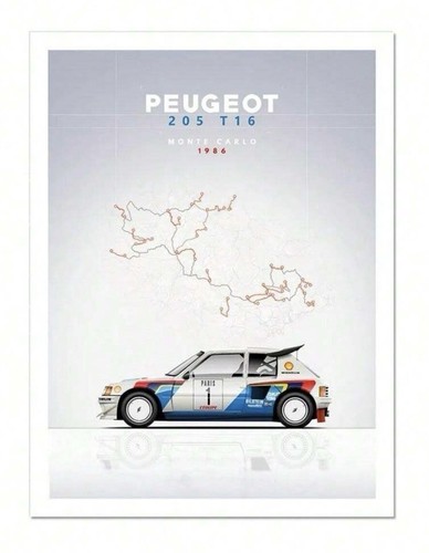 Peugeot 205 t16 monte - peugeot,