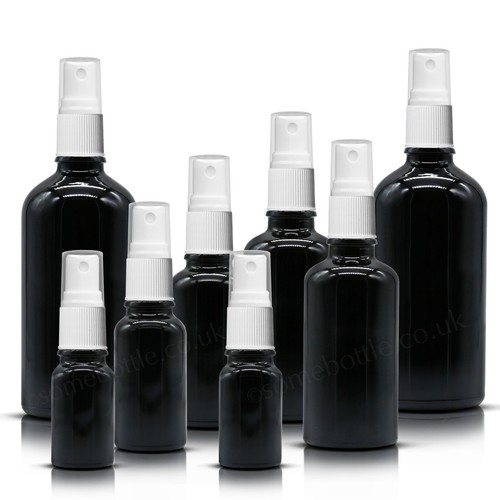Black glass spray - spray, bottle