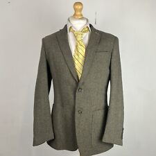 Hawes & Curtis Tweed Blazer Jacket Men's 38R* Green Brown Country Sport