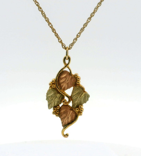 Black hills 10k gold necklace - 10k,