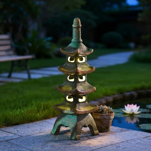 Japanese solar pagoda - japanese,