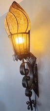 Amber Torch Wall Sconce Light