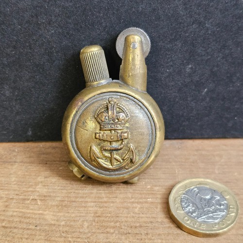 Large brass trench - trench, british