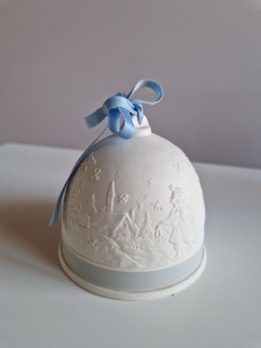 Lladro christmas bell ornament - christmas,