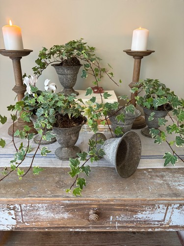 Decorative metal urns - metal,
