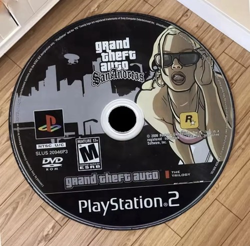 Gta san andreas ps2 - gta,