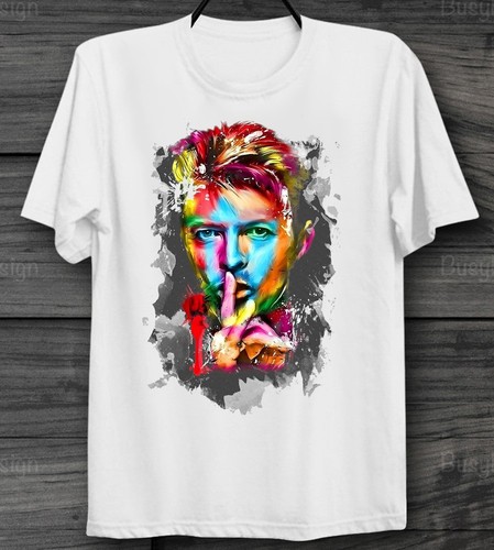 David bowie colourful graphic - david,