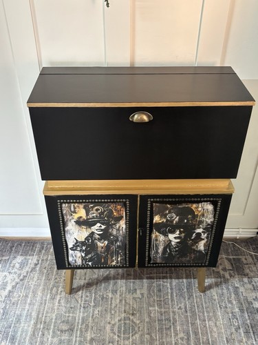 Cocktail cabinet steampunk - cabinet,