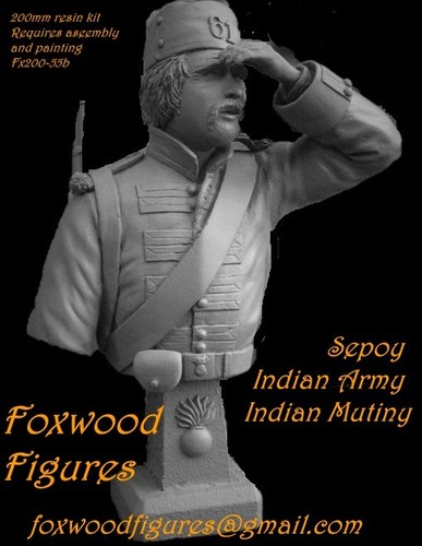 Sepoy indian mutiny - mutiny, 1854