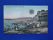 Postcard of Heysham Rocks