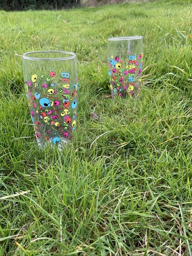 Neck oil pint glasses 2 - neck,