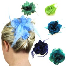 Hair Fascinators Flowers