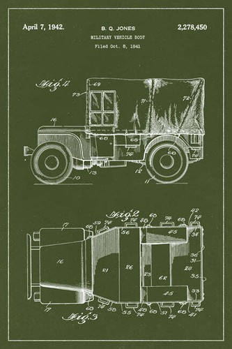 Willys jeep military patent - willys,
