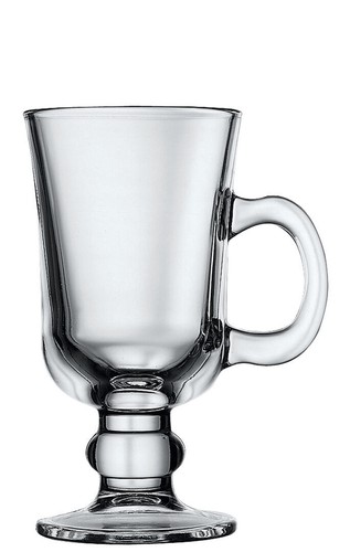 Irish coffee glass clear - irish,