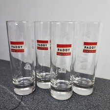 lot of 4 PADDY glass -