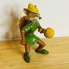 Disney Robin Hood Toy Figure With Bushy Tail 3.5” Tall - Rare