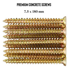 CONCRETE SCREWS 180MM FRAME