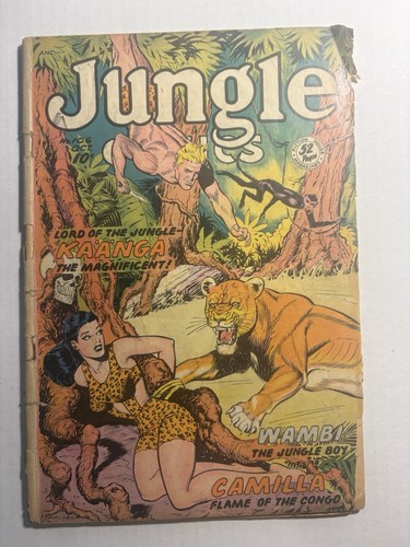 Jungle comics 106 fiction - jungle, #106