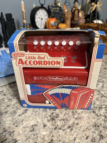 Schylling little red accordion - little,