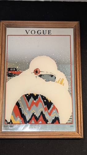 1911 vogue painted mirror - 1911, art