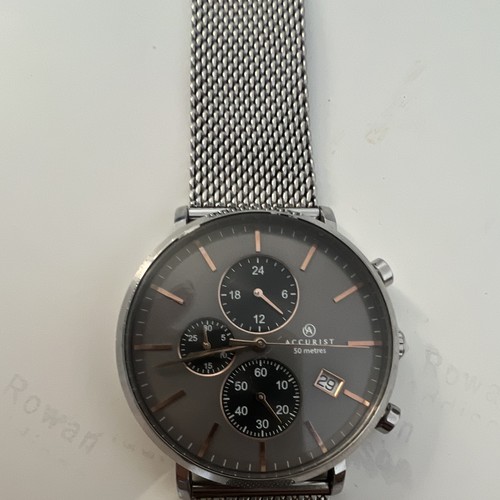 Accurist chronograph watch 50m - accurist,