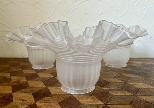 Vintage french glass - 3x,