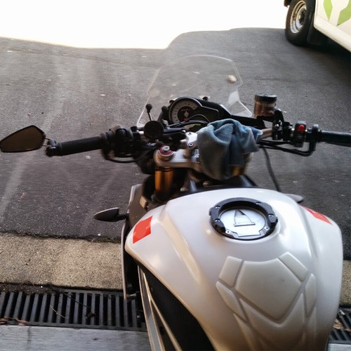 Black motorcycle bar - motorcycle,